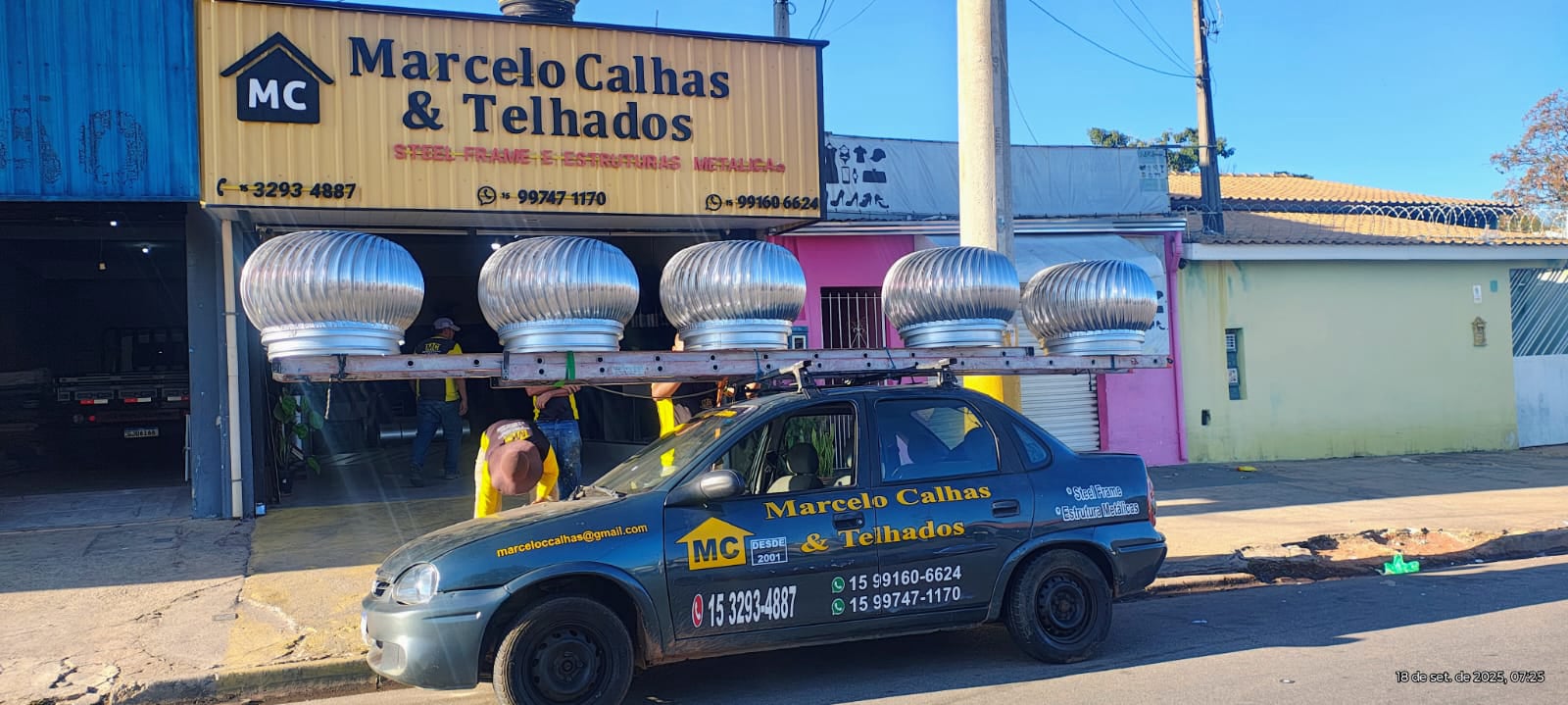 empresa especializada em calhas telhados estruturas metalicas steel frame coifas dutos pingadeiras